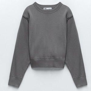 BNWT ZARA OVERSIZED SWEATER LONG SLEEVE S